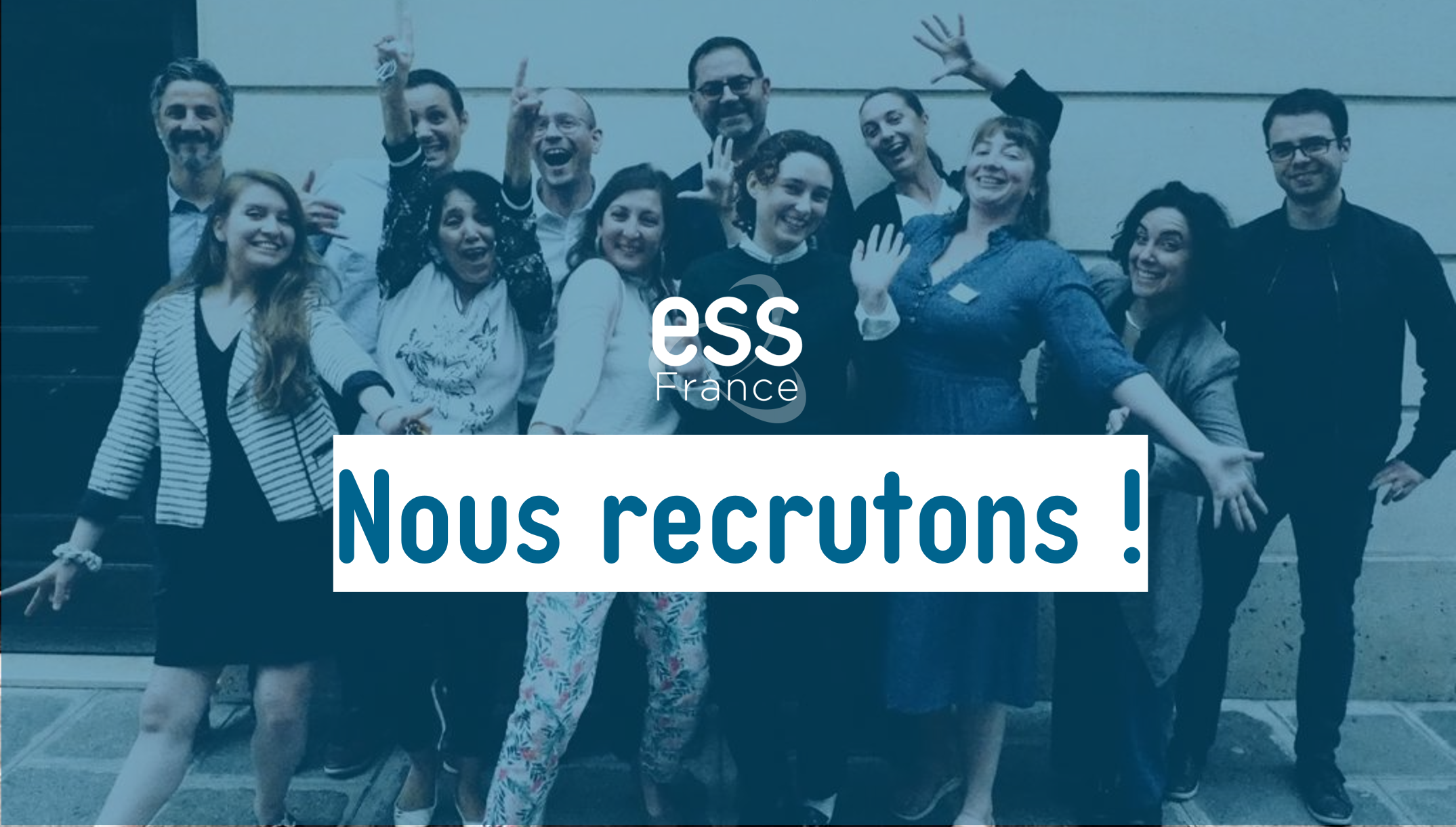 ESS France recrute sur deux postes : un poste de chargé de mission transition écologique, un poste de chargé de mission centre de ressources DLA transformation écologique 