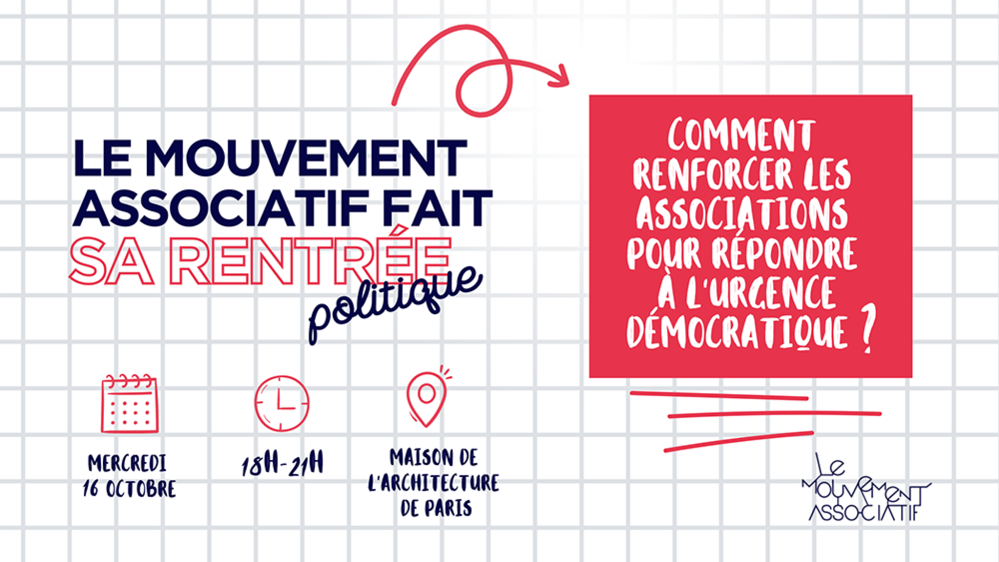 Le Mouvement Associatif fait sa rentrée politique 