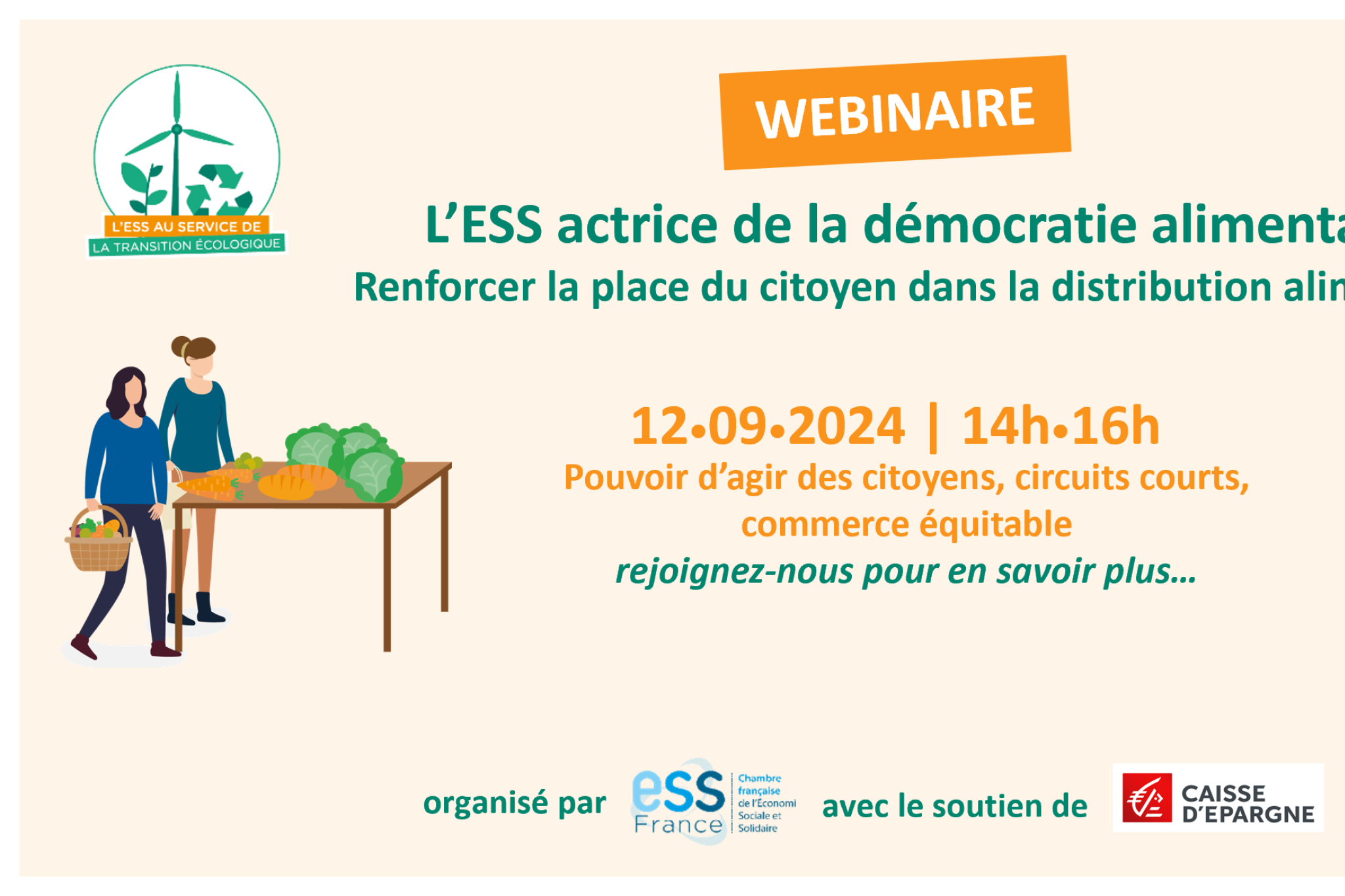 Visuel webinaire démocratie alimentaire