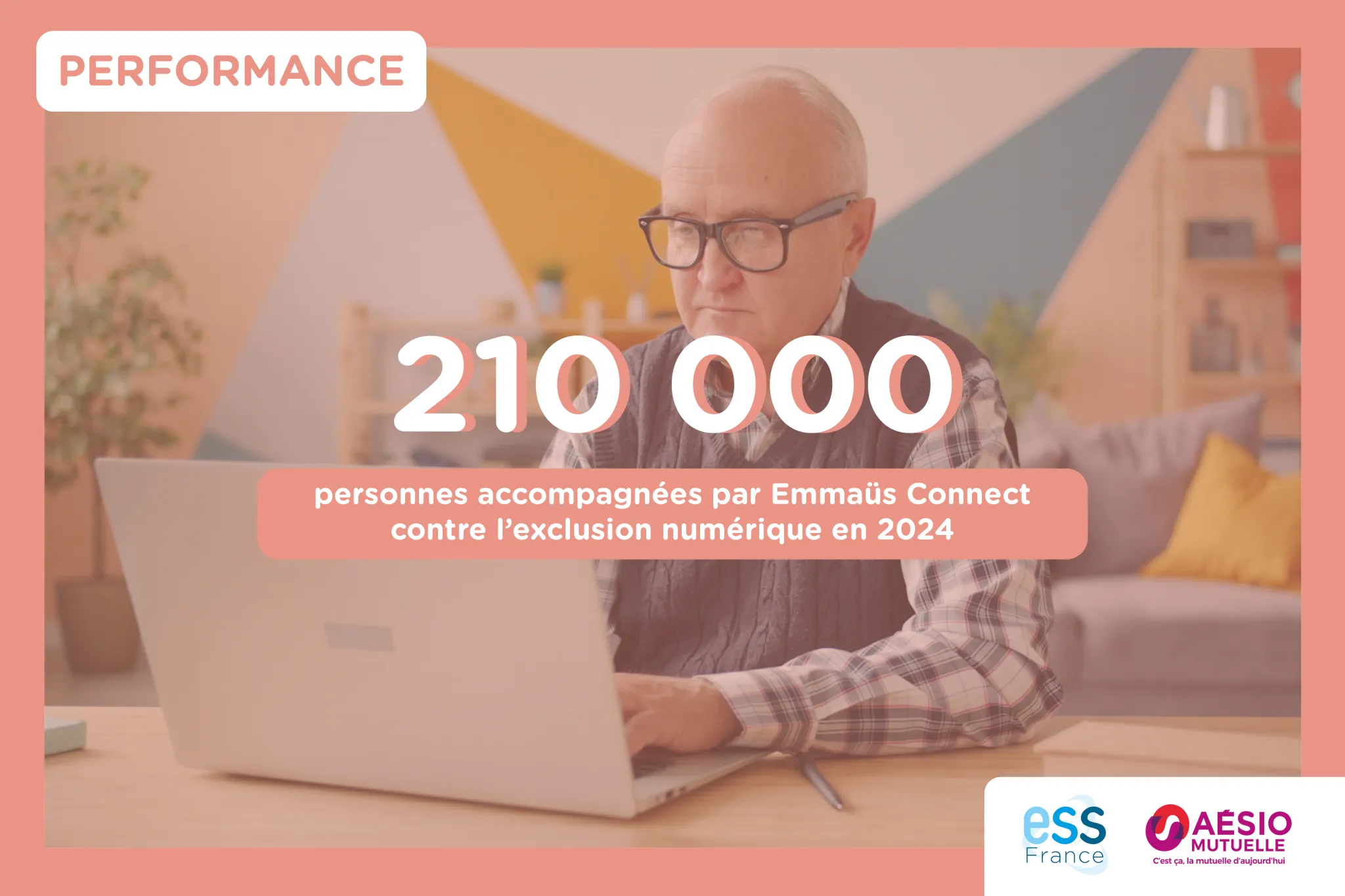 210 000 personnes accompagnées par Emmaüs Connect contre l'exclusion numérique en 2024