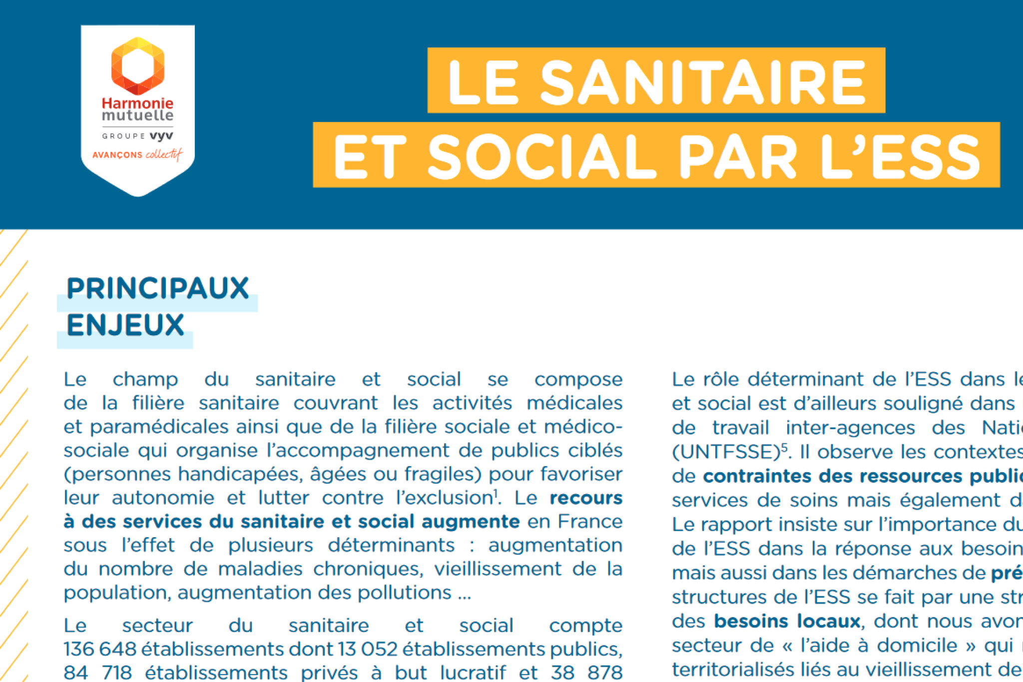 Le Sanitaire et Social par l’ESS