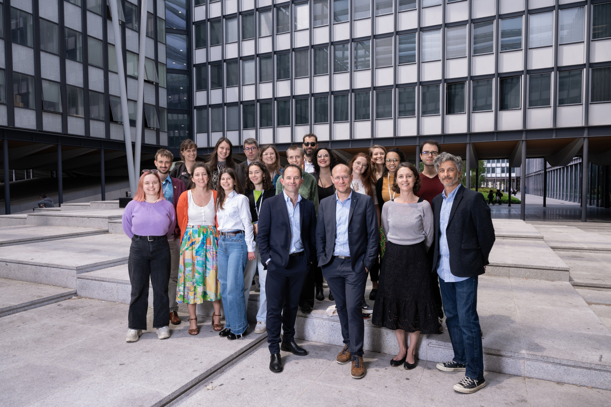 Photo de l'équipe d'ESS France lors du Congrès des 10 ans de la loi ESS