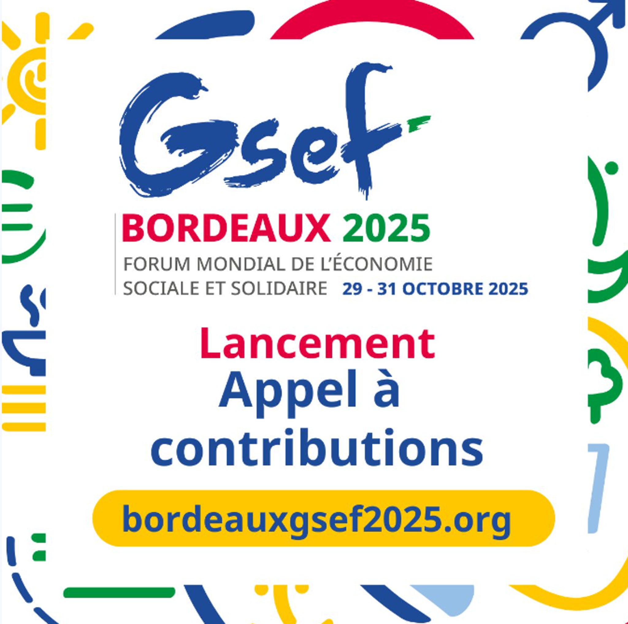 Forum mondial de l'ESS 2025 à Bordeaux : l'appel à contributions est lancée !