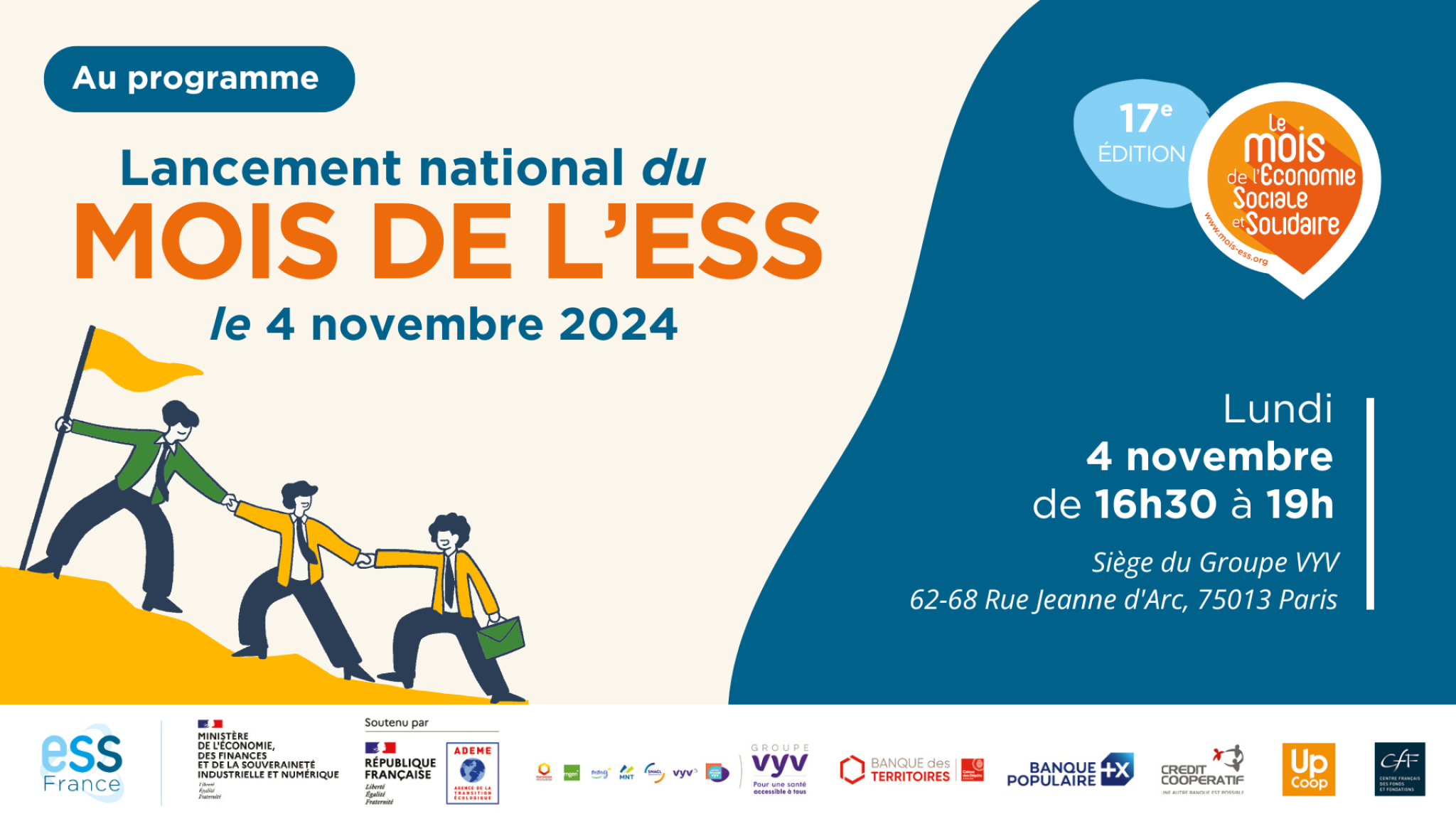 Lancement national du Mois de l'ESS 2024 