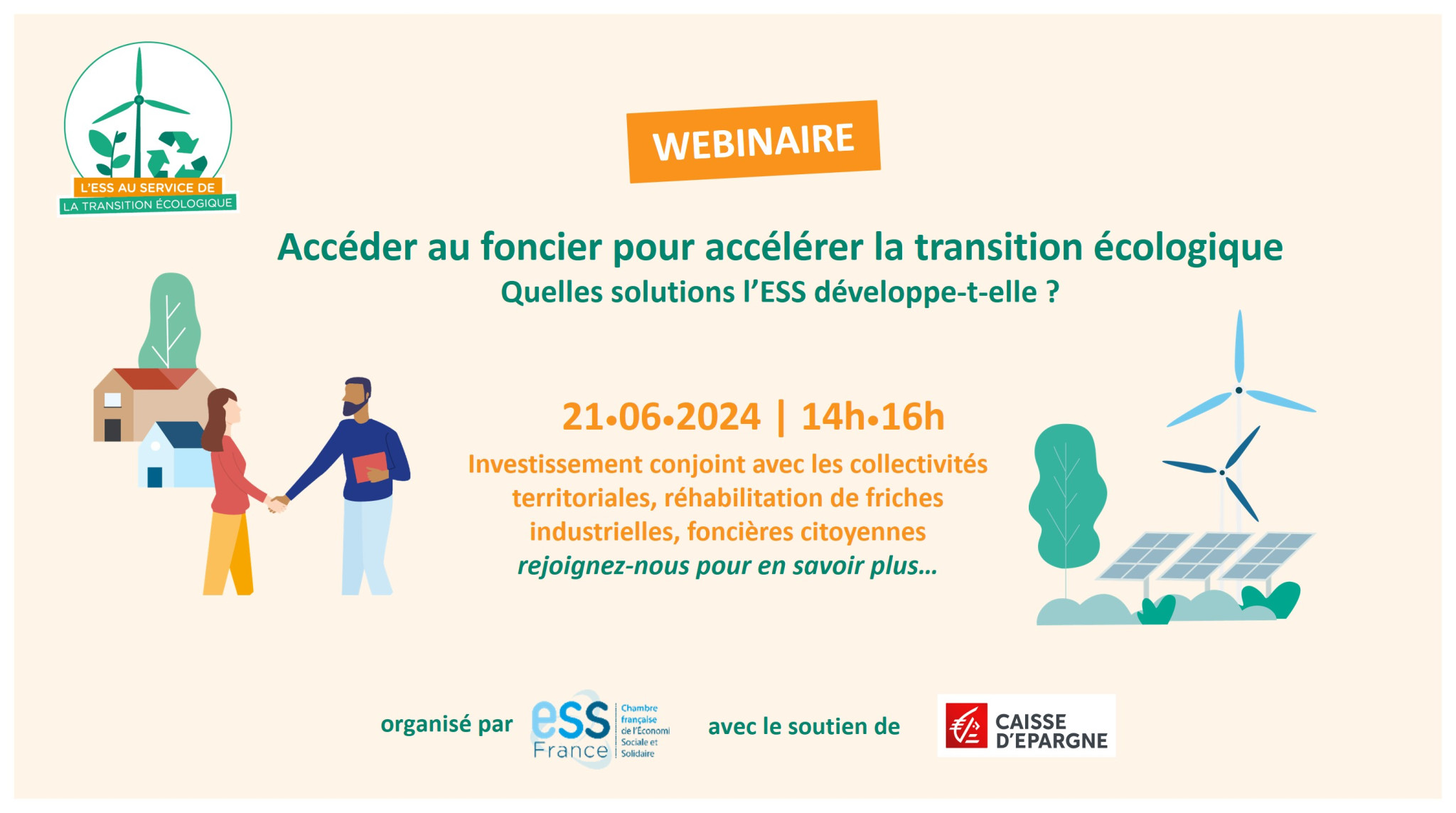 Visuel webinaire foncier TE