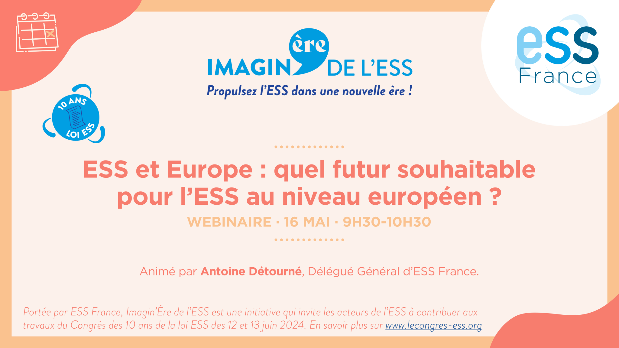 ESS et Europe : quel futur souhaitable pour l'ESS au niveau européen ?